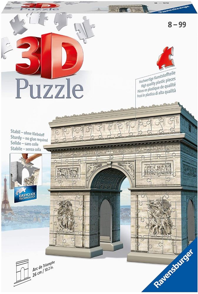 Arco di trionfo - puzzle 3d building ravensburger 12514