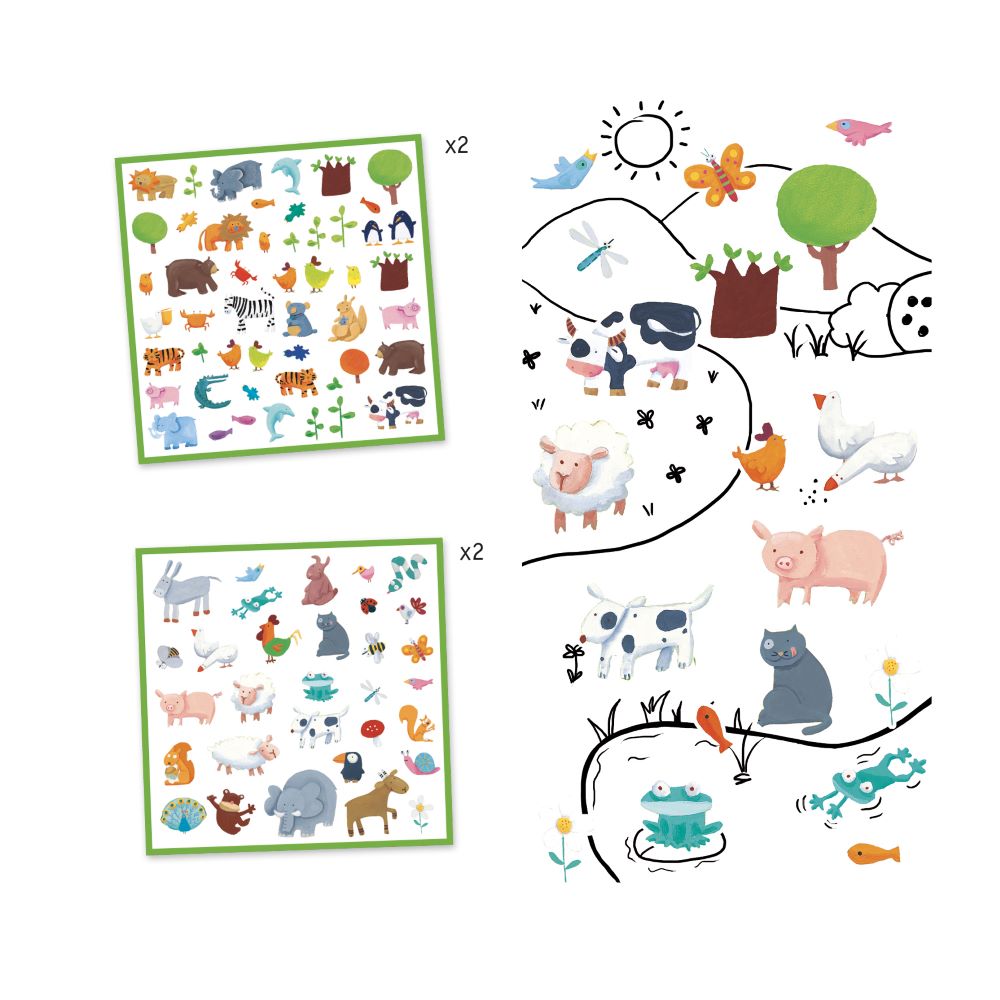 Stickers animali